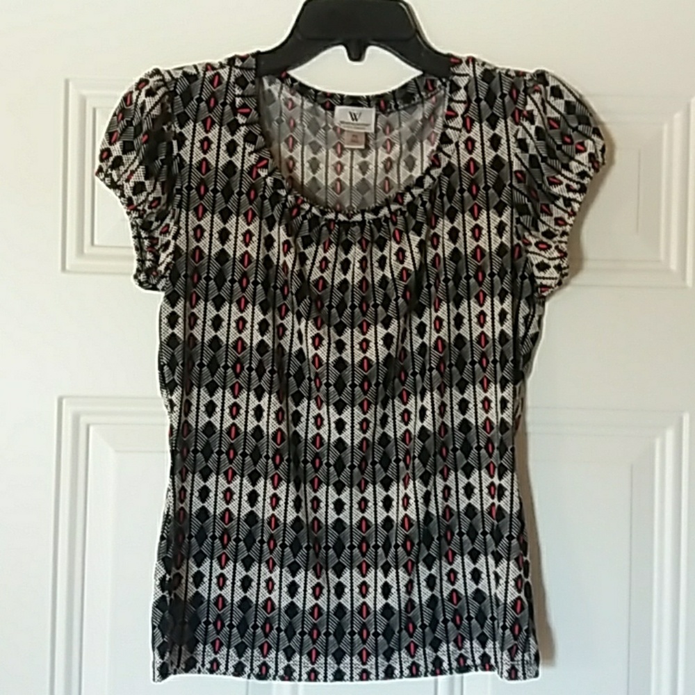 Worthington. Blouse, short sleeve, size ps